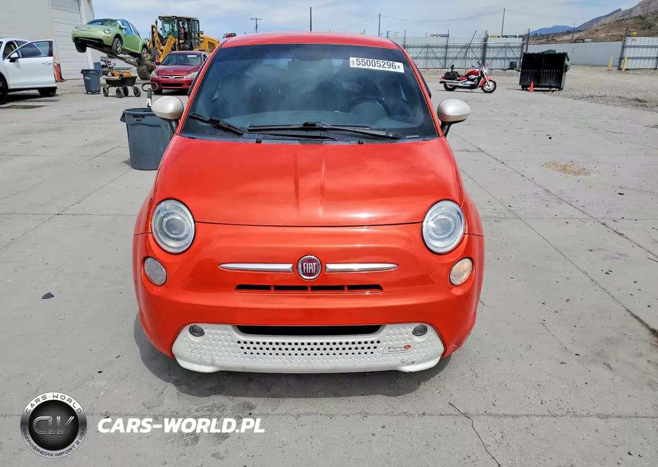 2014 Fiat 500 Electric VIN:3C3CFFGE2ET173632 - 5