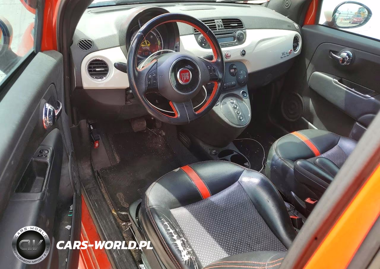 2014 Fiat 500 Electric VIN:3C3CFFGE2ET173632 - 8