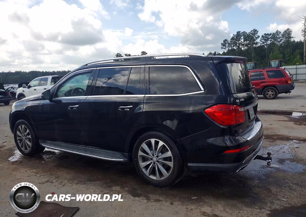 2015 Mercedes-Benz Gl 450 4Matic VIN:4JGDF6EE4FA478086 - 2