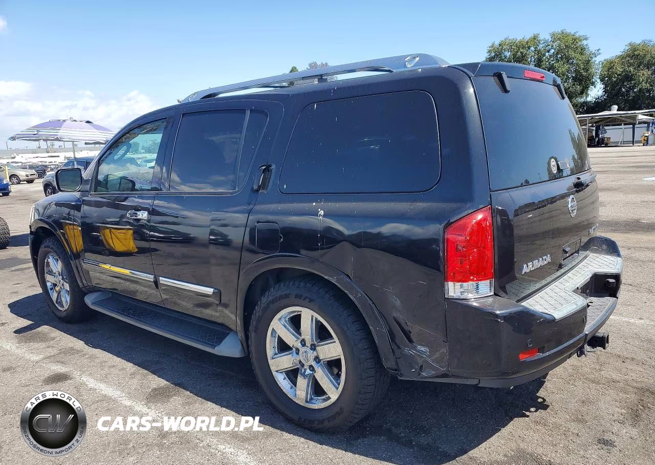 2011 Nissan Armada Platinum VIN:5N1AA0NF8BN608106 - 2