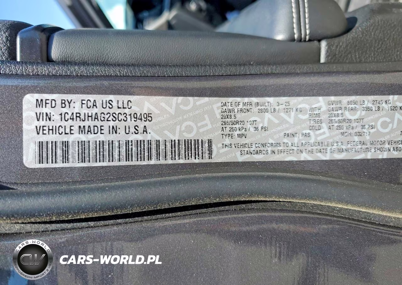 2025 Jeep Grand Cherokee Laredo VIN:1C4RJHAG2SC319495 - 14