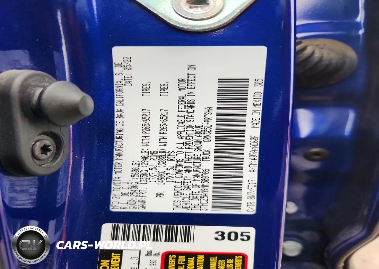 2022 Toyota Tacoma Trd Sport VIN:3TMCZ5AN9NM500706 - 13