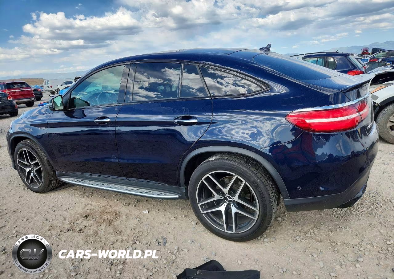 2019 Mercedes-Benz Gle Coupe 43 Amg VIN:4JGED6EB0KA134832 - 2