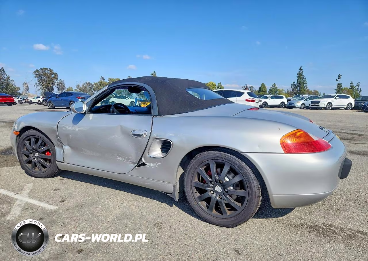 2000 Porsche Boxster VIN:WP0CA2981YU627616 - 2