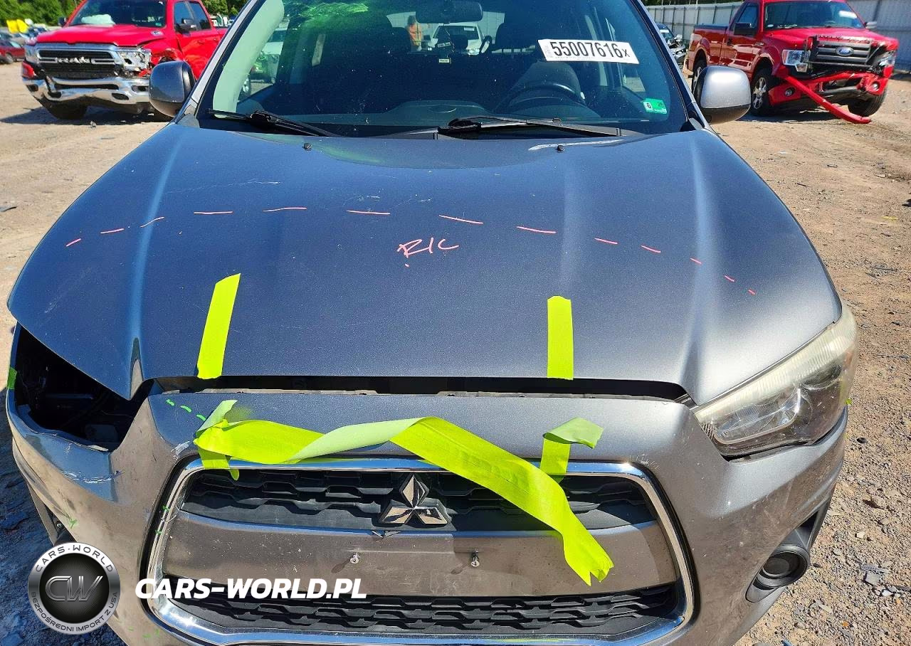 2014 Mitsubishi Outlander Sport Es VIN:4A4AP3AU4EE010424 - 12