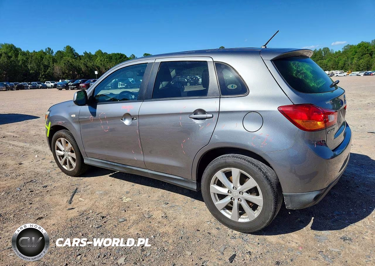 2014 Mitsubishi Outlander Sport Es VIN:4A4AP3AU4EE010424 - 2