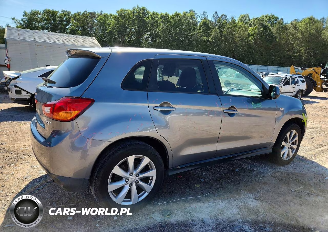 2014 Mitsubishi Outlander Sport Es VIN:4A4AP3AU4EE010424 - 3