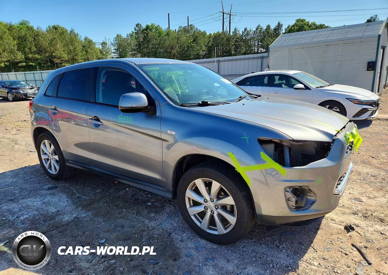 2014 Mitsubishi Outlander Sport Es VIN:4A4AP3AU4EE010424 - 4