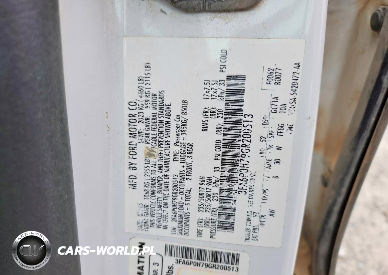2016 Ford Fusion Se VIN:3FA6P0H79GR200513 - 12