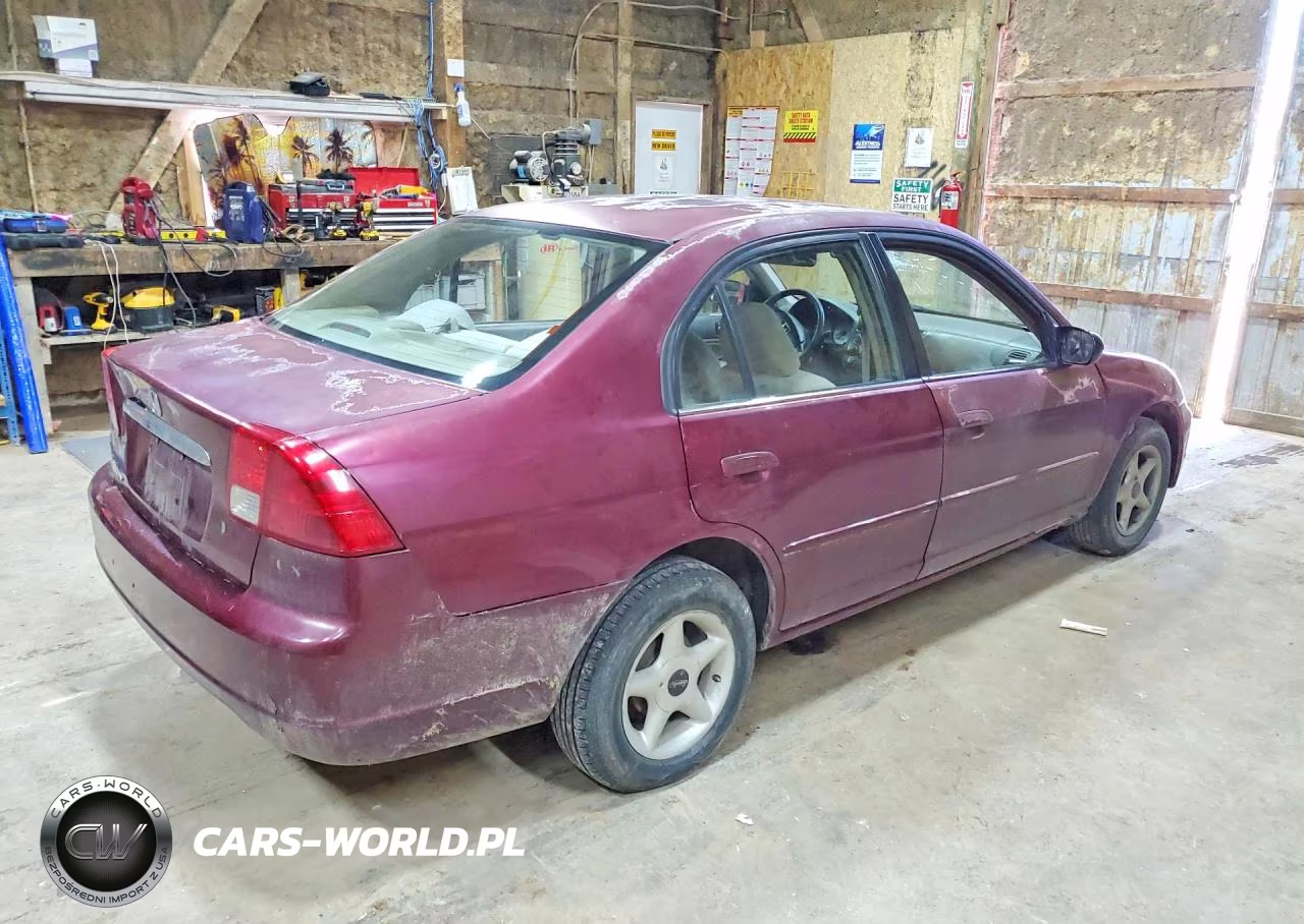 2002 Honda Civic Lx VIN:1HGES16502L074806 - 3