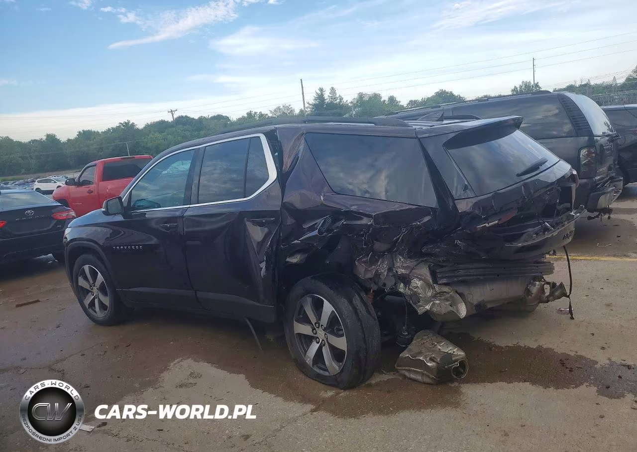 2021 Chevrolet Traverse Lt VIN:1GNERHKW7MJ220335 - 2