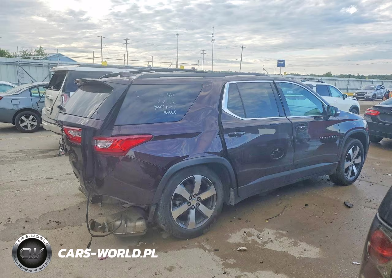 2021 Chevrolet Traverse Lt VIN:1GNERHKW7MJ220335 - 3