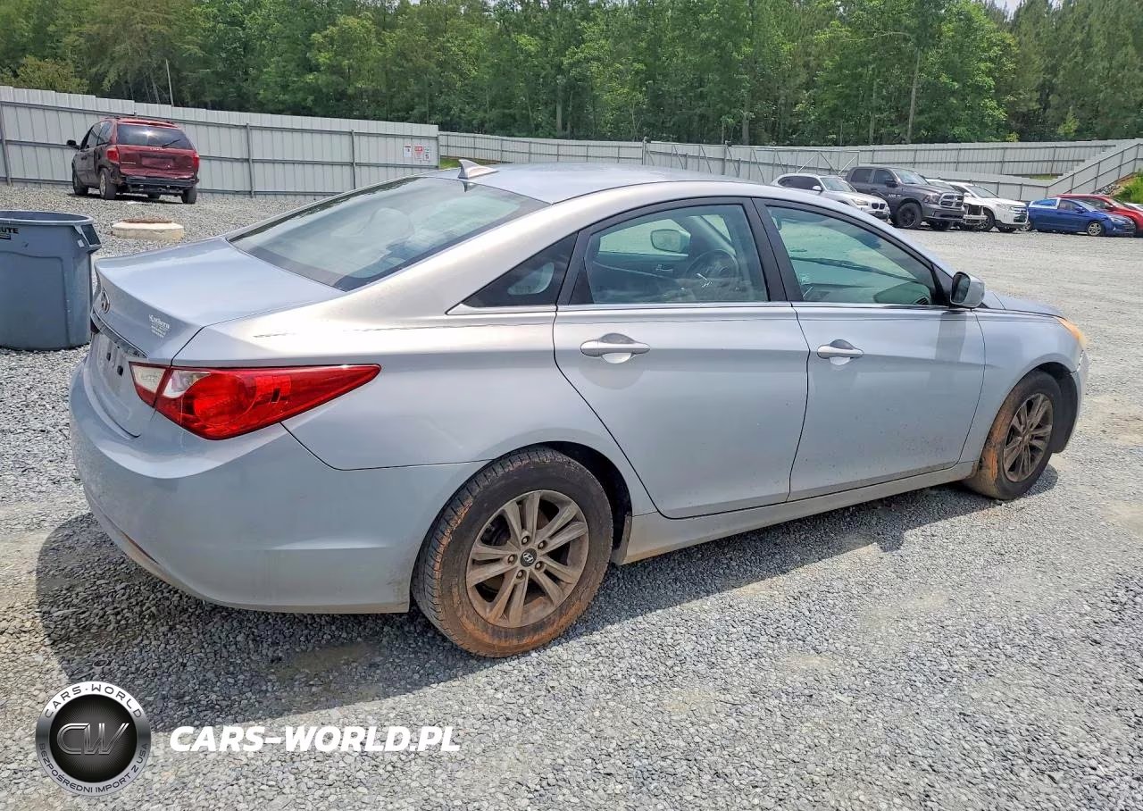 2012 Hyundai Sonata Gls VIN:5NPEB4AC6CH400541 - 3