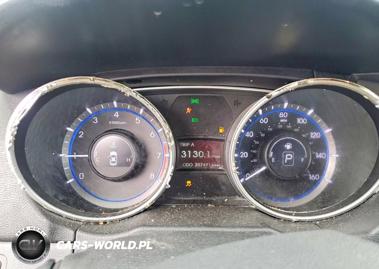 2012 Hyundai Sonata Gls VIN:5NPEB4AC6CH400541 - 9