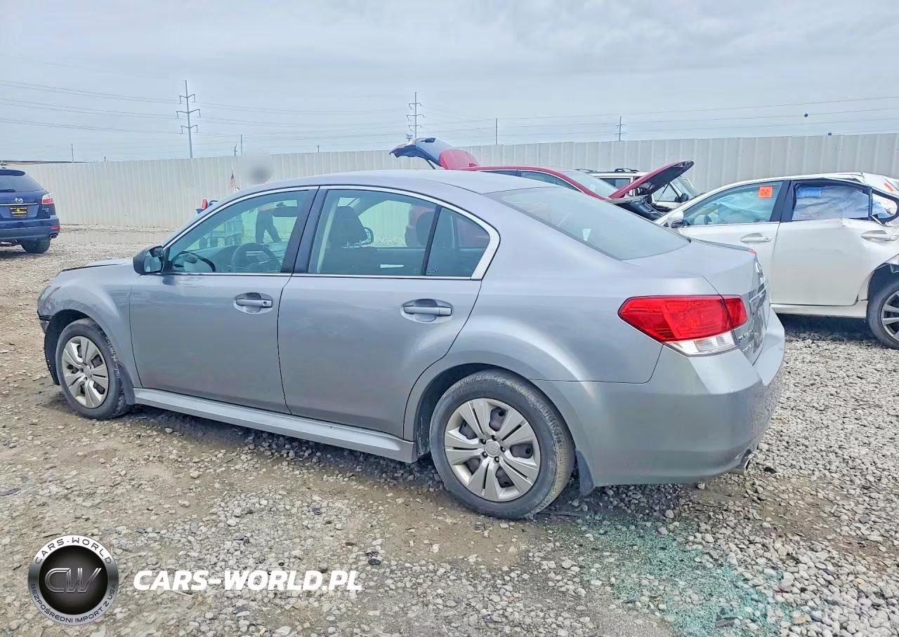 2011 Subaru Legacy 2.5I VIN:4S3BMBA60B3221613 - 2