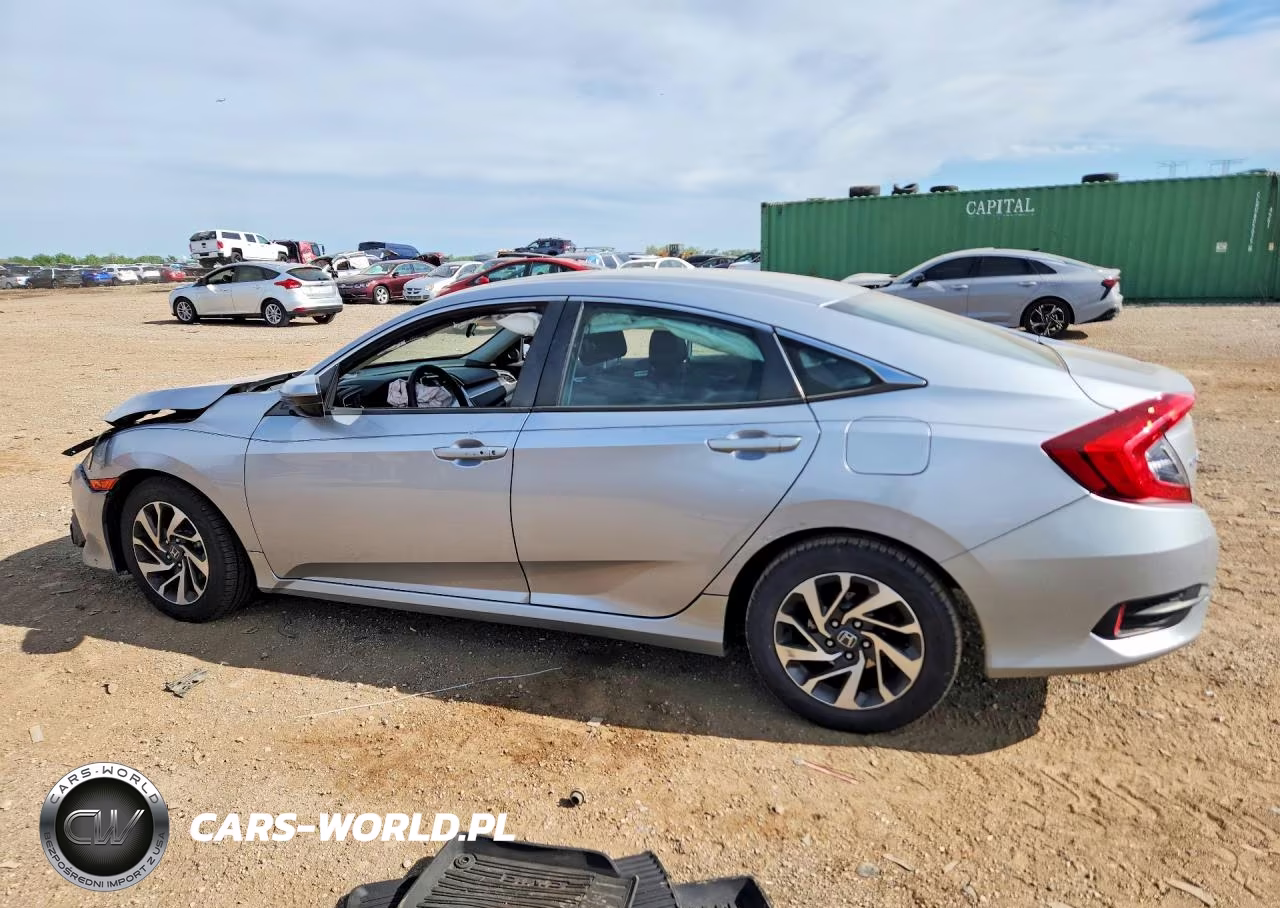2016 Honda Civic Ex VIN:19XFC2F88GE041701 - 2