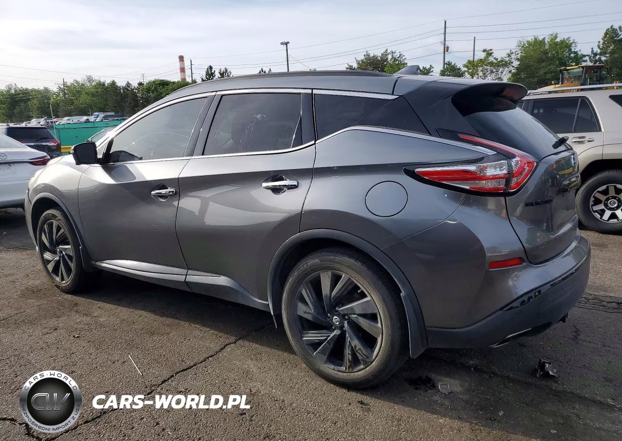 2018 Nissan Murano Sl VIN:5N1AZ2MG0JN160182 - 2