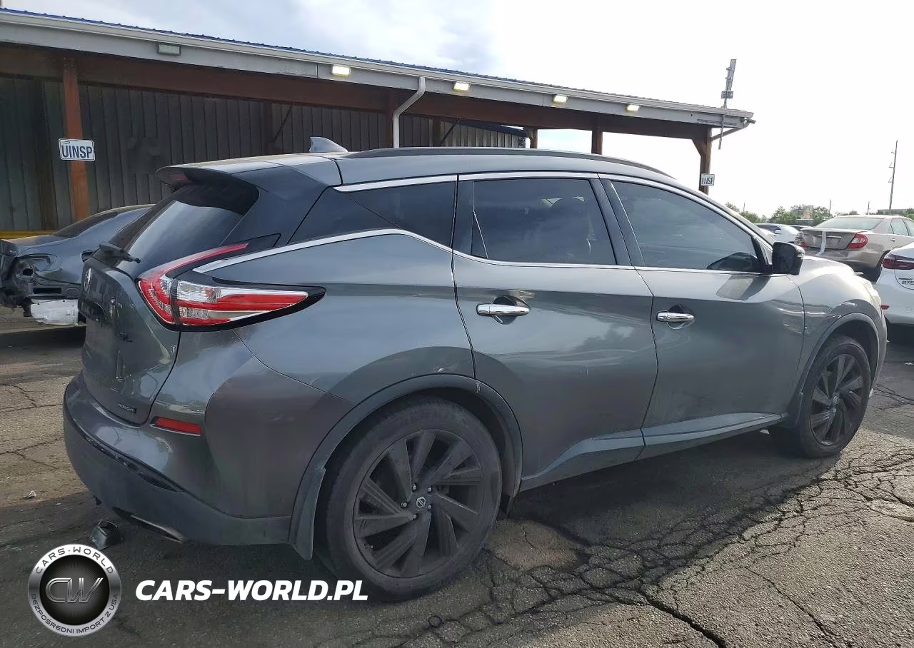 2018 Nissan Murano Sl VIN:5N1AZ2MG0JN160182 - 3