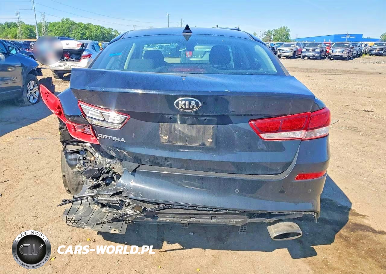 2019 Kia Optima Lx VIN:5XXGT4L30KG366318 - 6