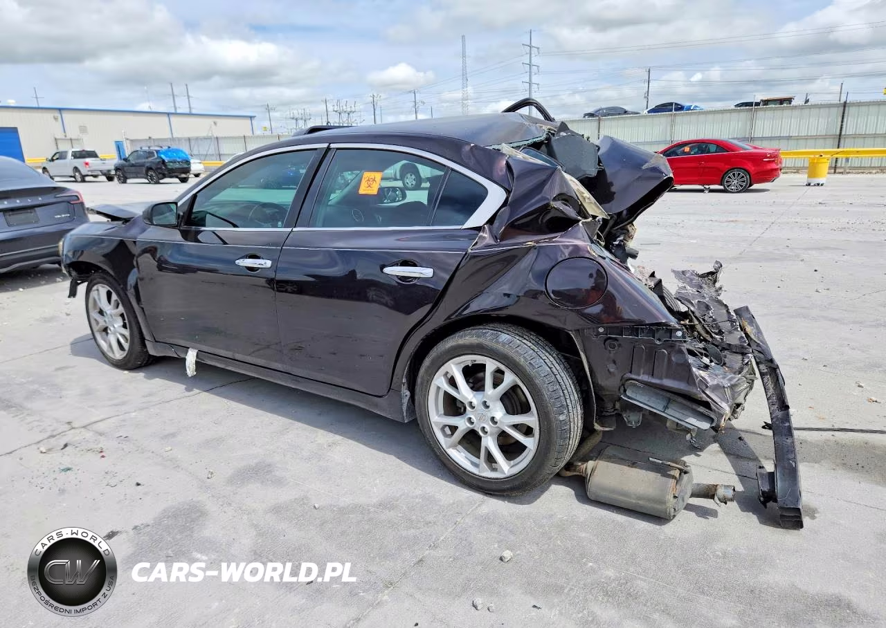 2012 Nissan Maxima 3.5 S VIN:1N4AA5AP1CC837634 - 2