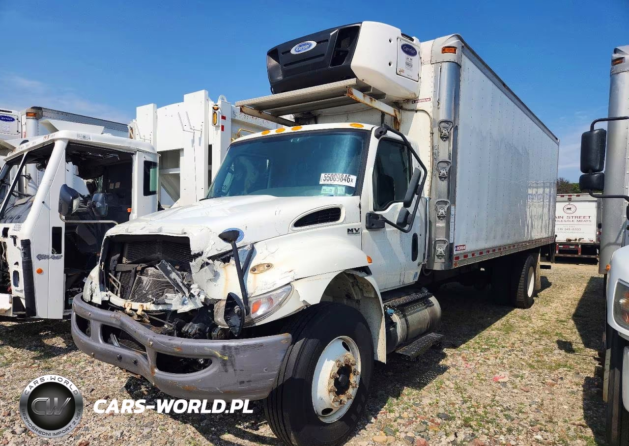 2020 International Mv607 Refrigerated Box Truck VIN:1HTEUMMN1LH489203 - 2