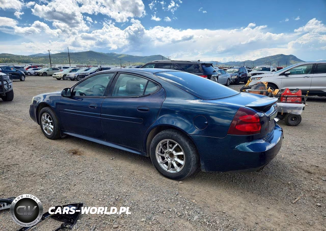 2005 Pontiac Grand Prix Gt VIN:2G2WS522X51240902 - 2