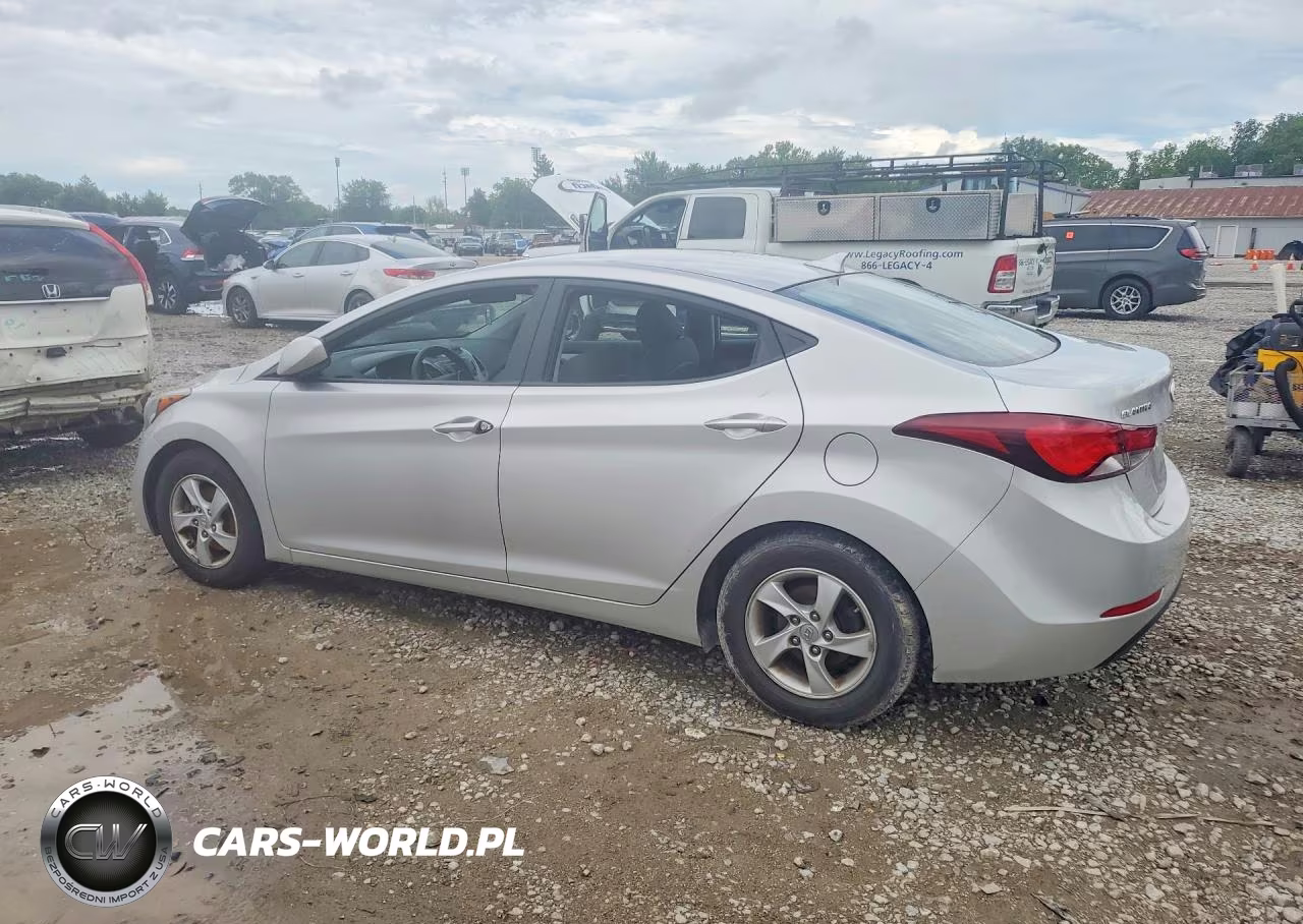 2015 Hyundai Elantra Se VIN:5NPDH4AE5FH637585 - 2