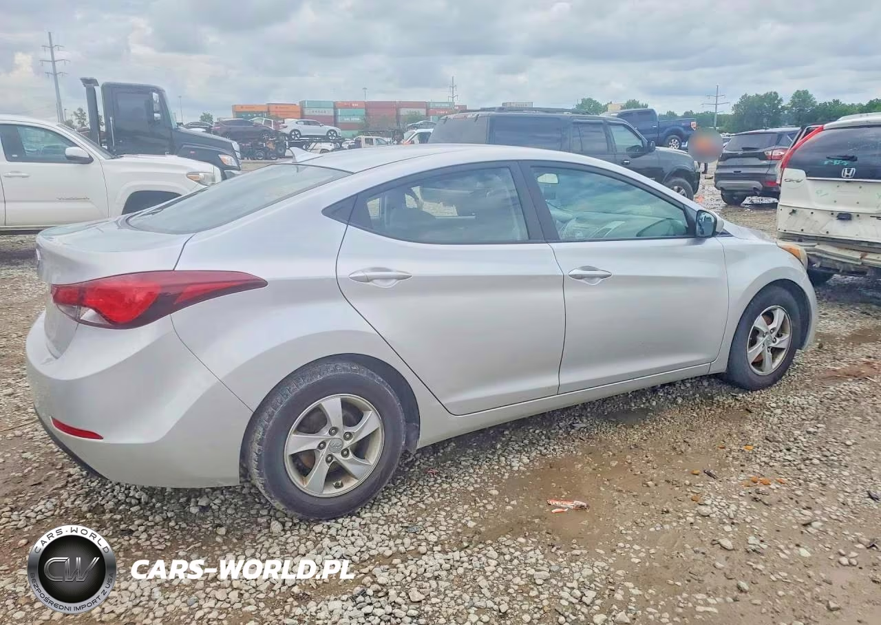 2015 Hyundai Elantra Se VIN:5NPDH4AE5FH637585 - 3
