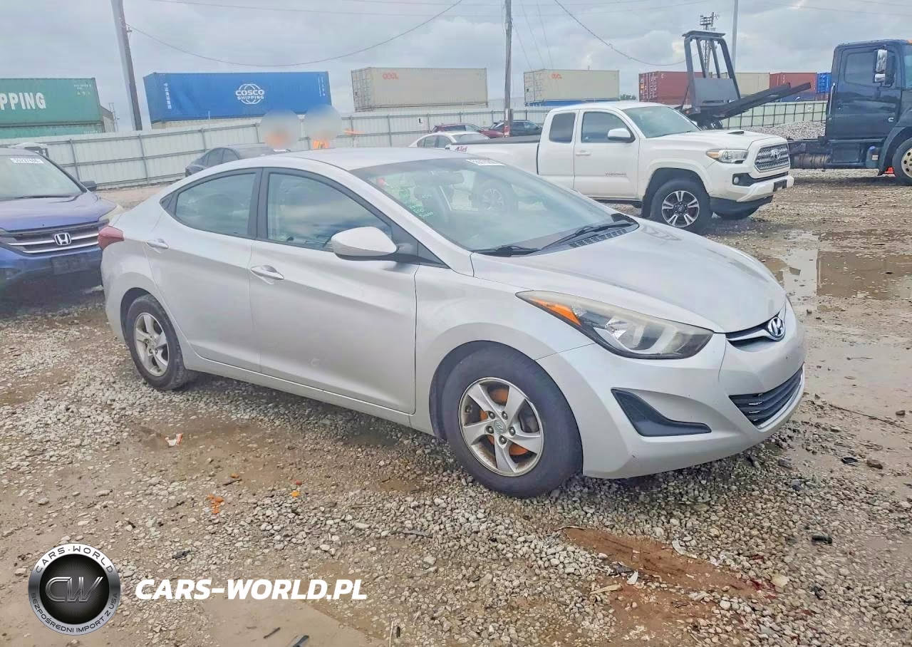 2015 Hyundai Elantra Se VIN:5NPDH4AE5FH637585 - 4