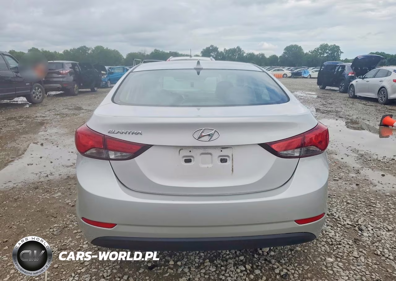 2015 Hyundai Elantra Se VIN:5NPDH4AE5FH637585 - 6