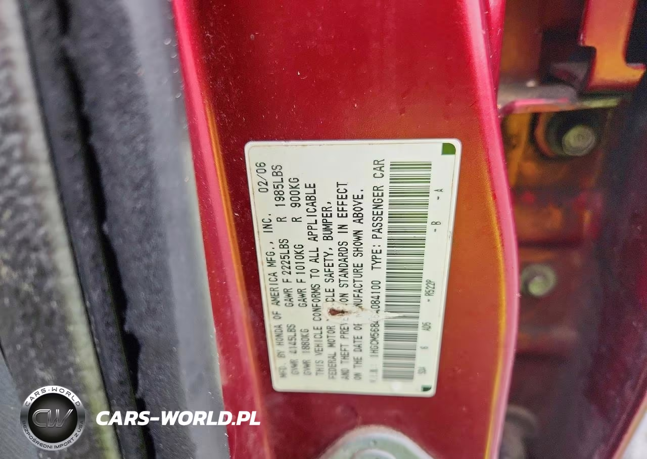 2006 Honda Accord Ex VIN:1HGCM56846A084100 - 12