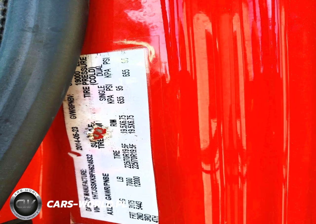 2015 Hort Amburlance VIN:1HTJSSKK9FH624532 - 10