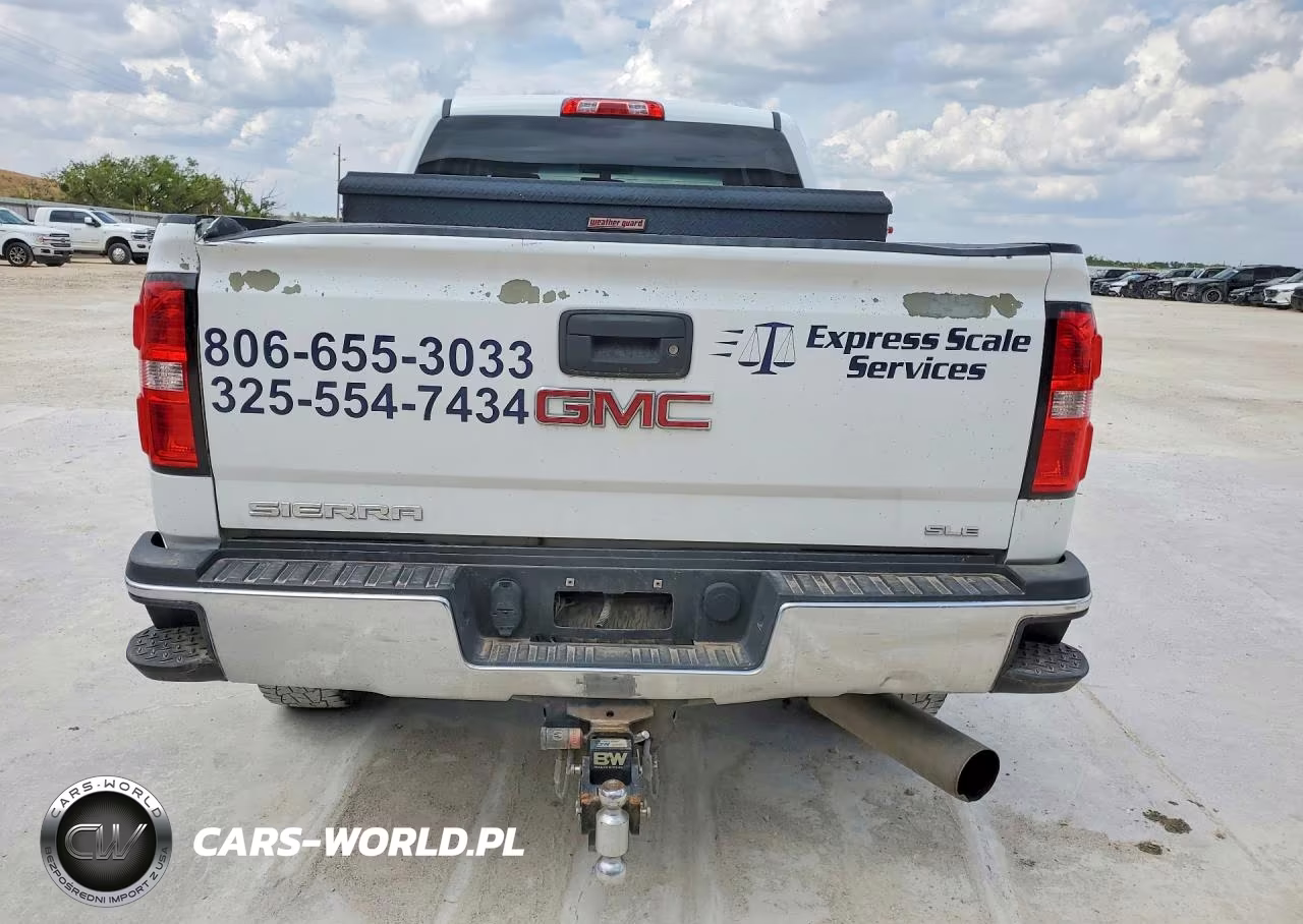 2016 GMC Sierra K2500 Sle VIN:1GT12SE84GF280778 - 6
