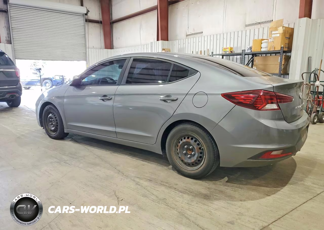 2019 Hyundai Elantra Se VIN:KMHD74LF6KU792490 - 2