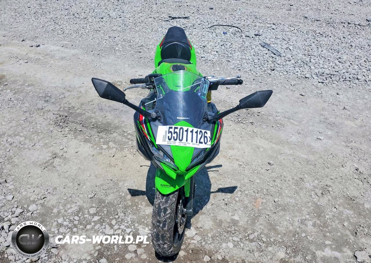 2024 Kawasaki Ex650 P VIN:ML5EXEP14RDAB9792 - 2