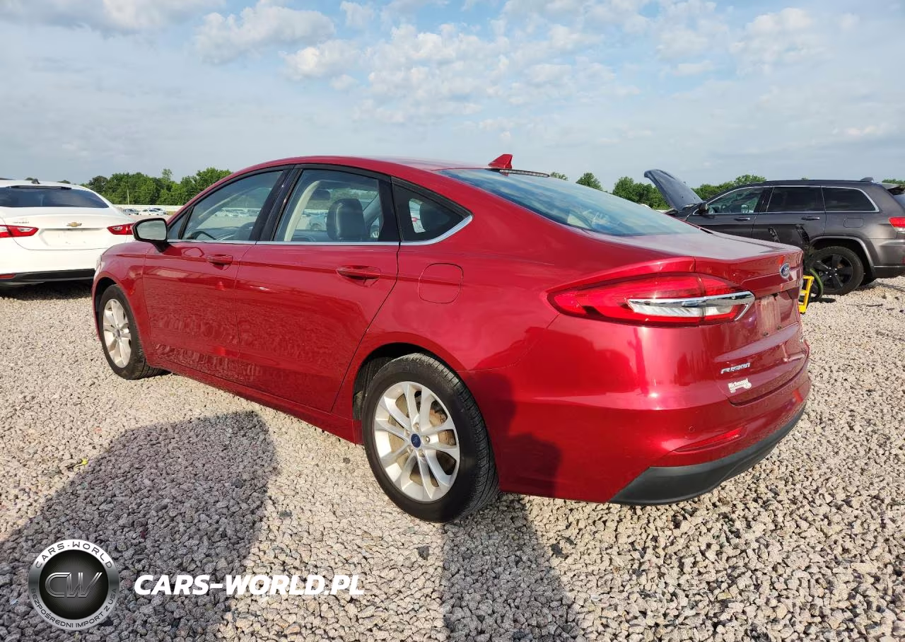 2020 Ford Fusion Se VIN:3FA6P0HD3LR105333 - 2