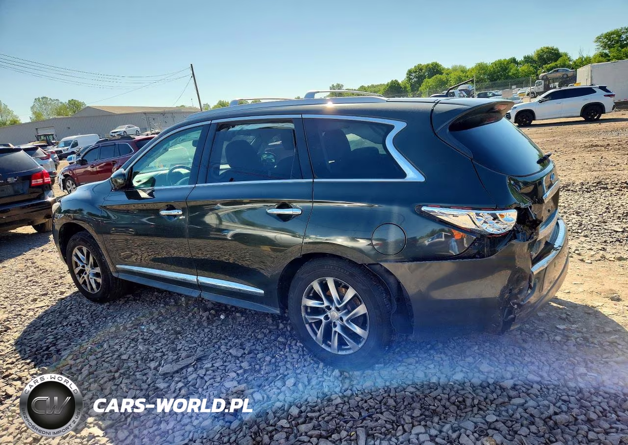 2013 Infiniti Jx35 Base VIN:5N1AL0MMXDC345111 - 2