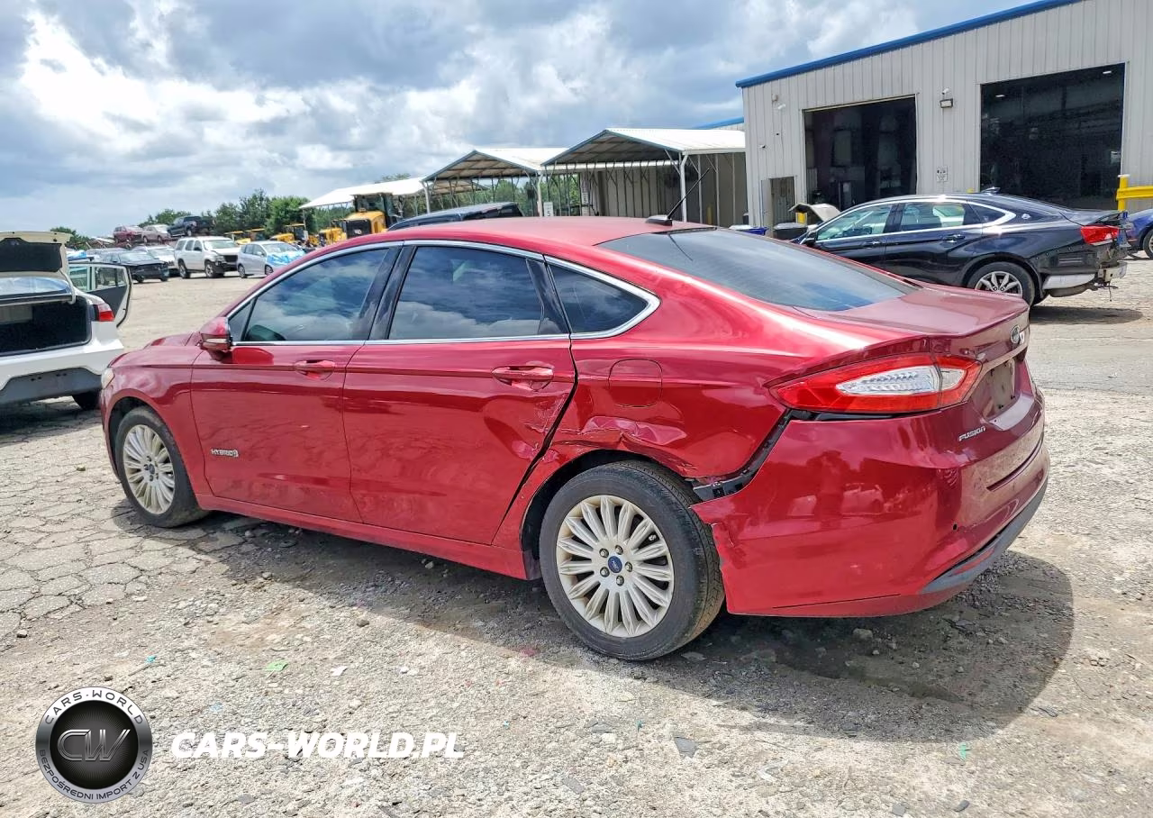 2014 Ford Fusion Se Hybrid VIN:3FA6P0LU9ER304834 - 2
