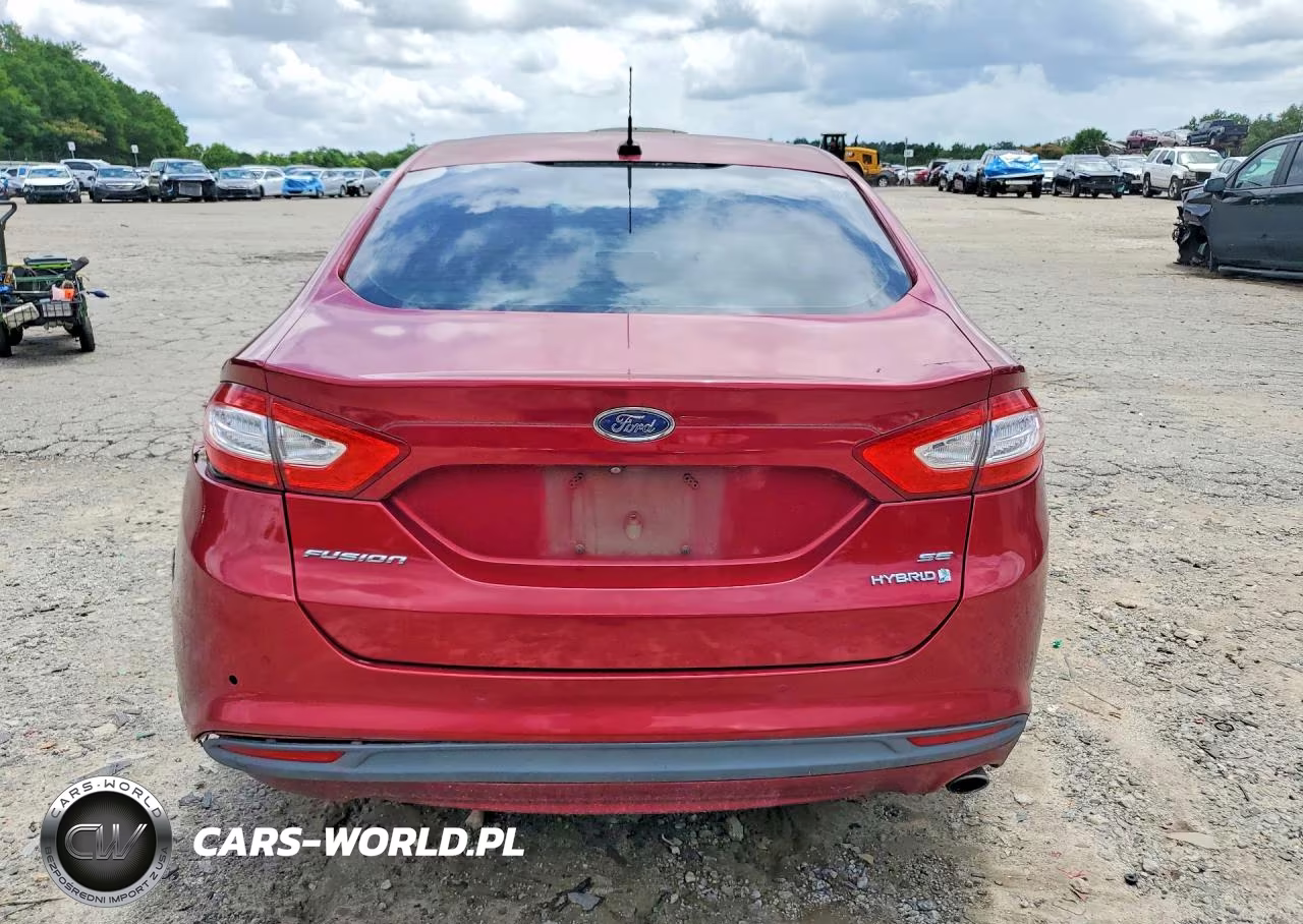 2014 Ford Fusion Se Hybrid VIN:3FA6P0LU9ER304834 - 6