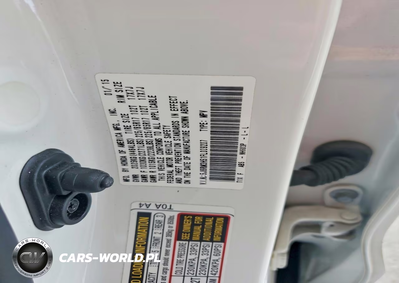2015 Honda Cr-V Ex VIN:5J6RM3H51FL009207 - 12