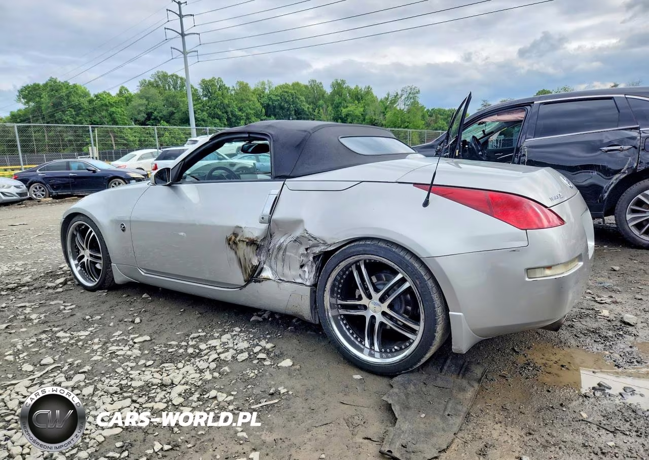 2005 Nissan 350Z Roadster VIN:JN1AZ36A65M754230 - 2