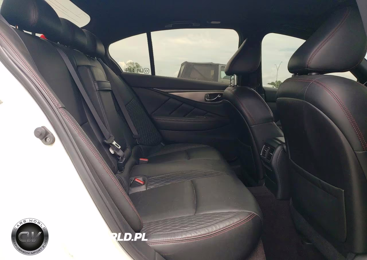 2018 Infiniti Q50 Red Sport 400 VIN:JN1FV7APXJM460277 - 10