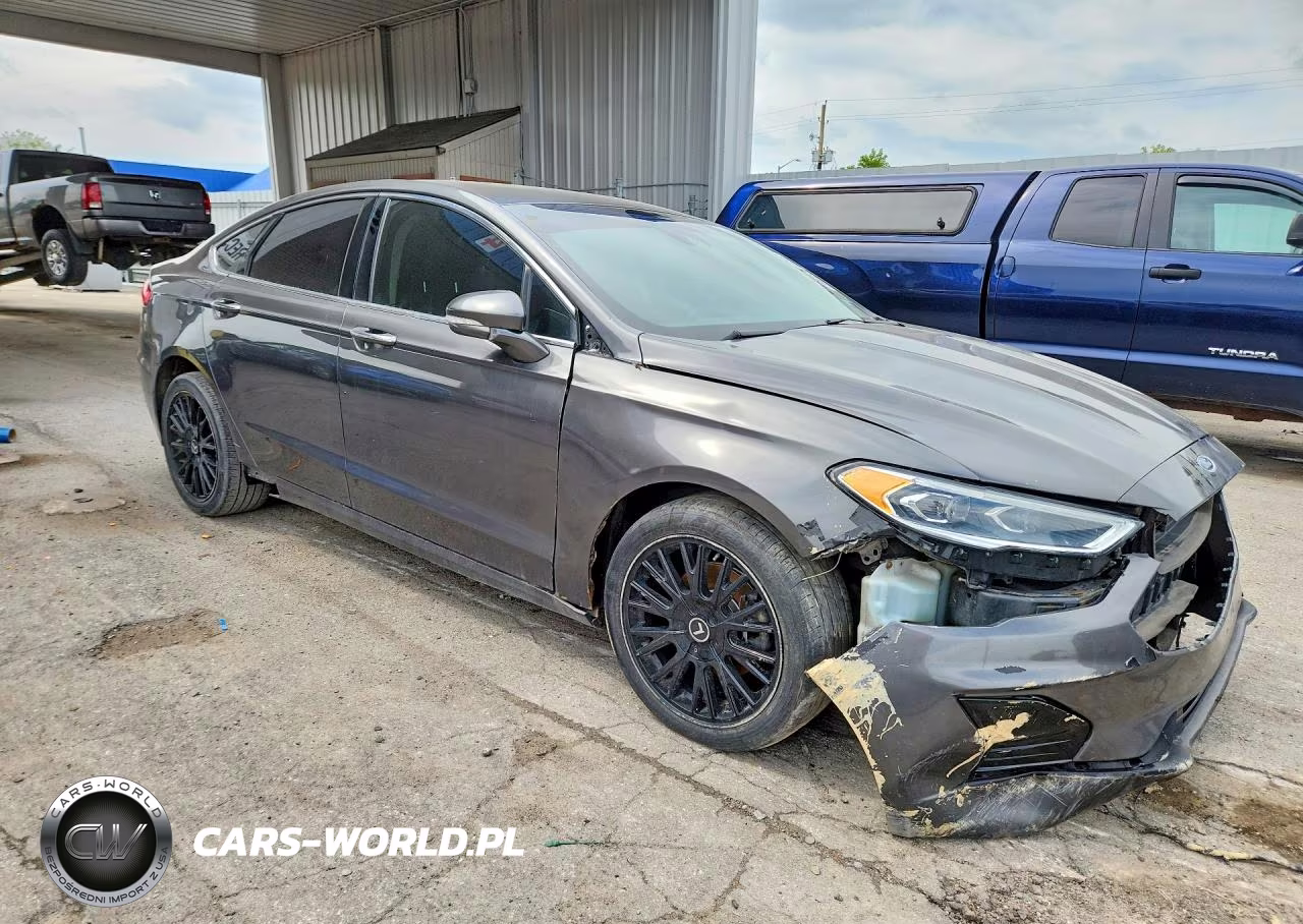 2019 Ford Fusion Sel VIN:3FA6P0CD8KR113501 - 4