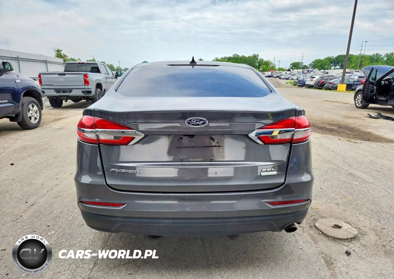 2019 Ford Fusion Sel VIN:3FA6P0CD8KR113501 - 6