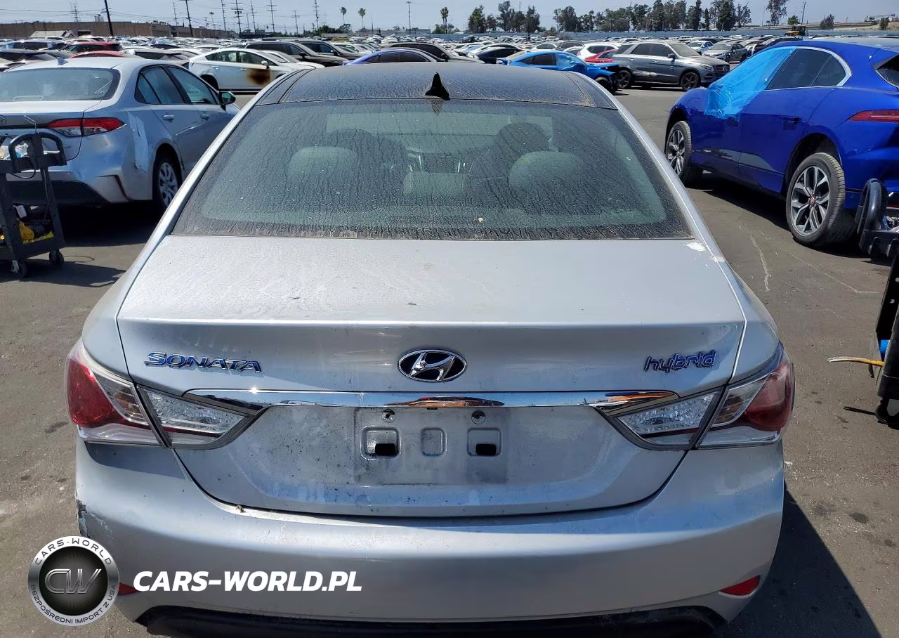 2011 Hyundai Sonata Hybrid VIN:KMHEC4A48BA018566 - 6