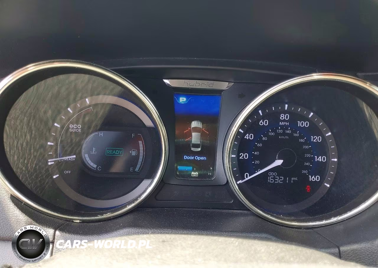 2011 Hyundai Sonata Hybrid VIN:KMHEC4A48BA018566 - 9