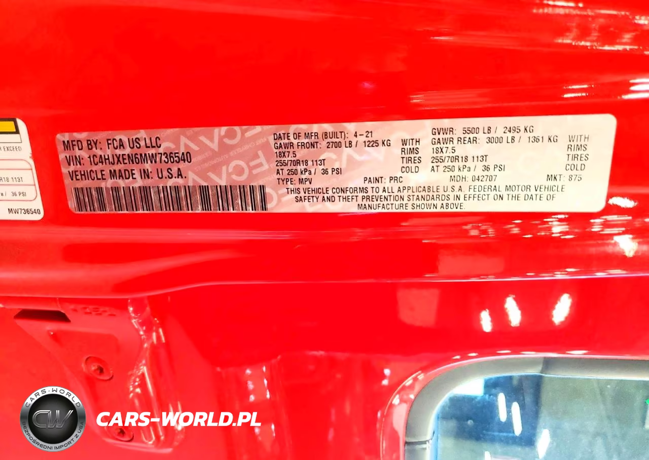 2021 Jeep Wrangler Unlimited Sahara VIN:1C4HJXEN6MW736540 - 12