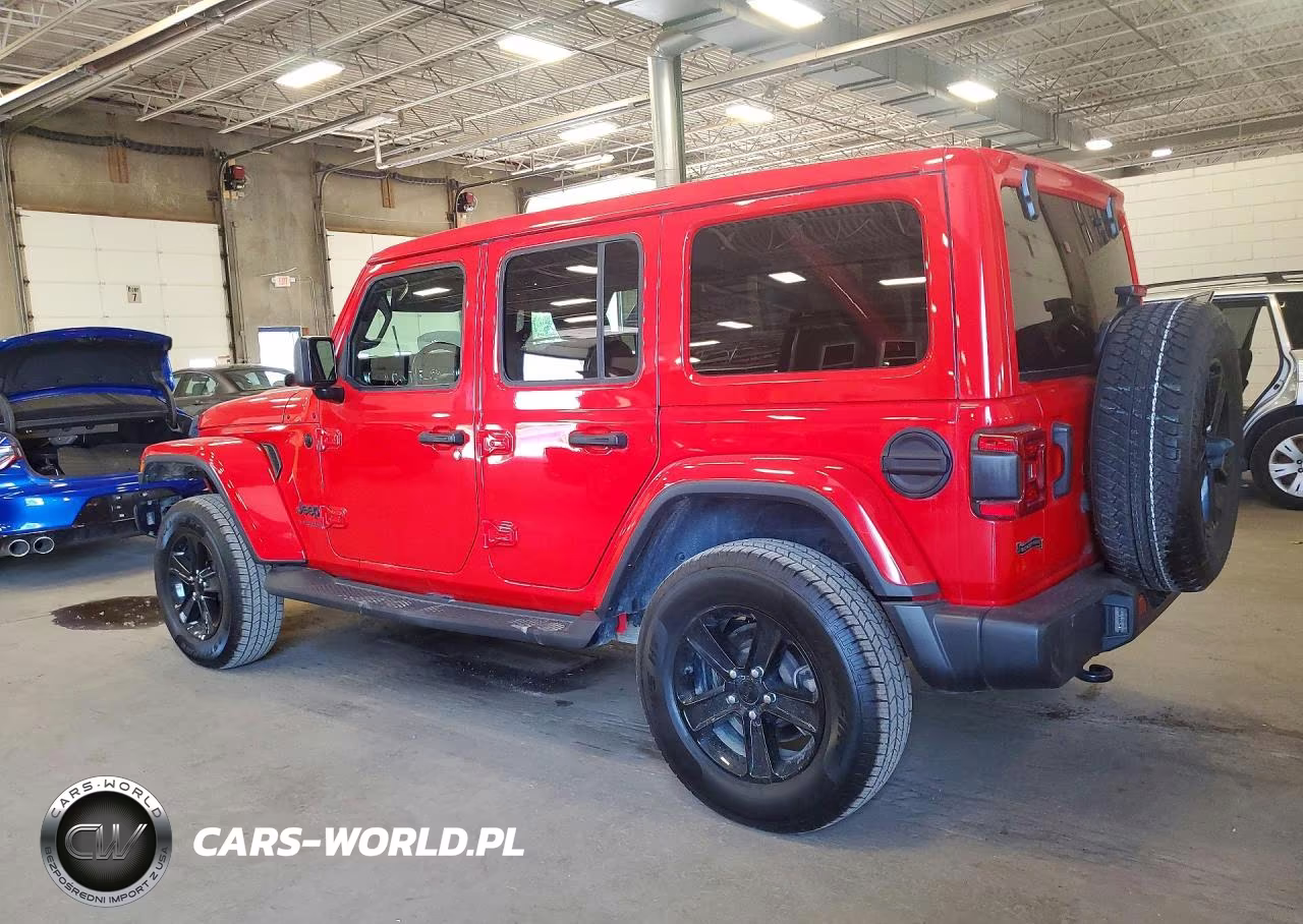 2021 Jeep Wrangler Unlimited Sahara VIN:1C4HJXEN6MW736540 - 2