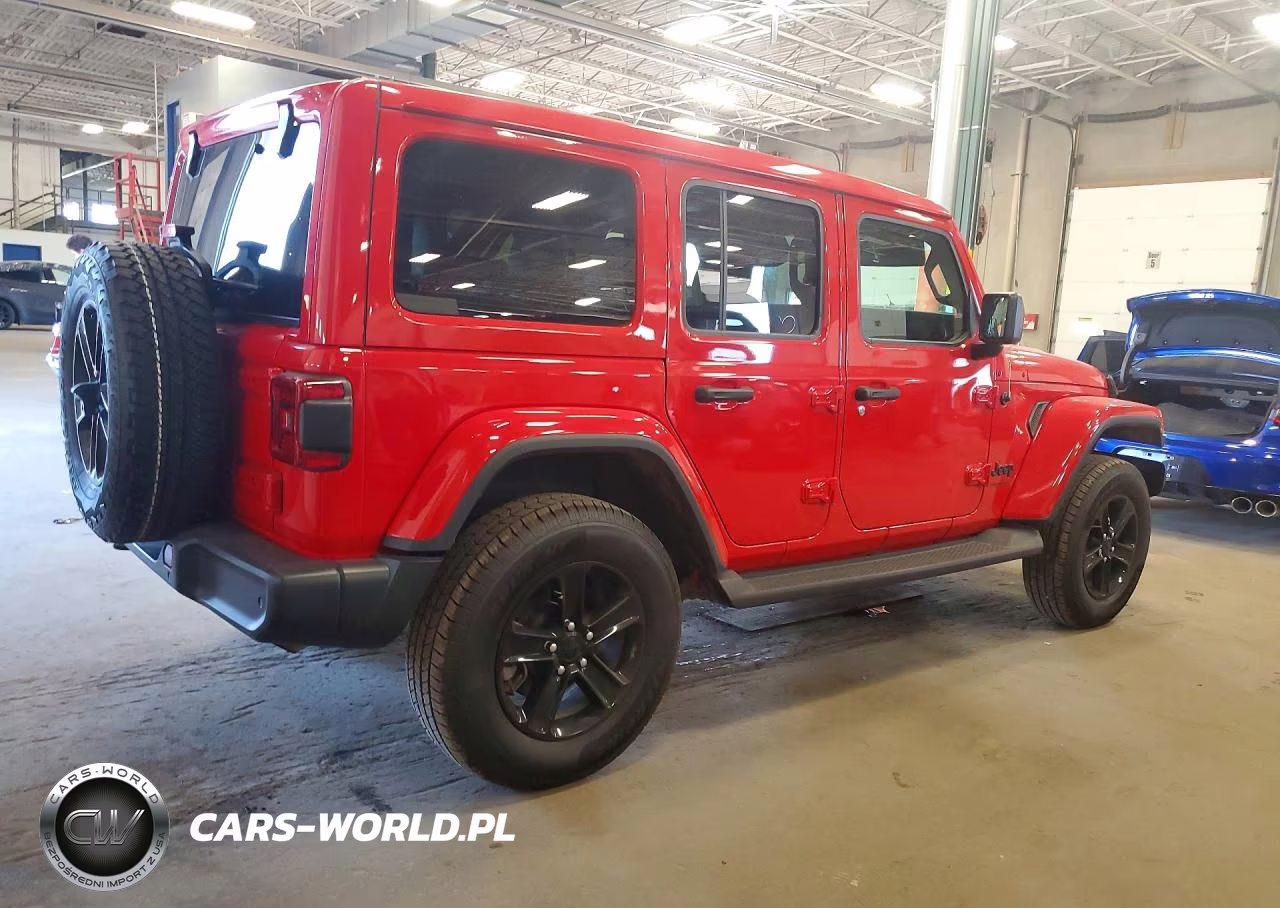 2021 Jeep Wrangler Unlimited Sahara VIN:1C4HJXEN6MW736540 - 3