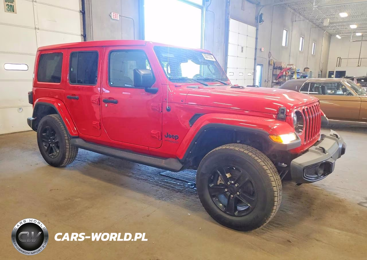 2021 Jeep Wrangler Unlimited Sahara VIN:1C4HJXEN6MW736540 - 4